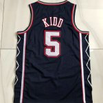 Maillot de Basket #5 Kidd New Jersey Nets 2006-07 authentique Marine